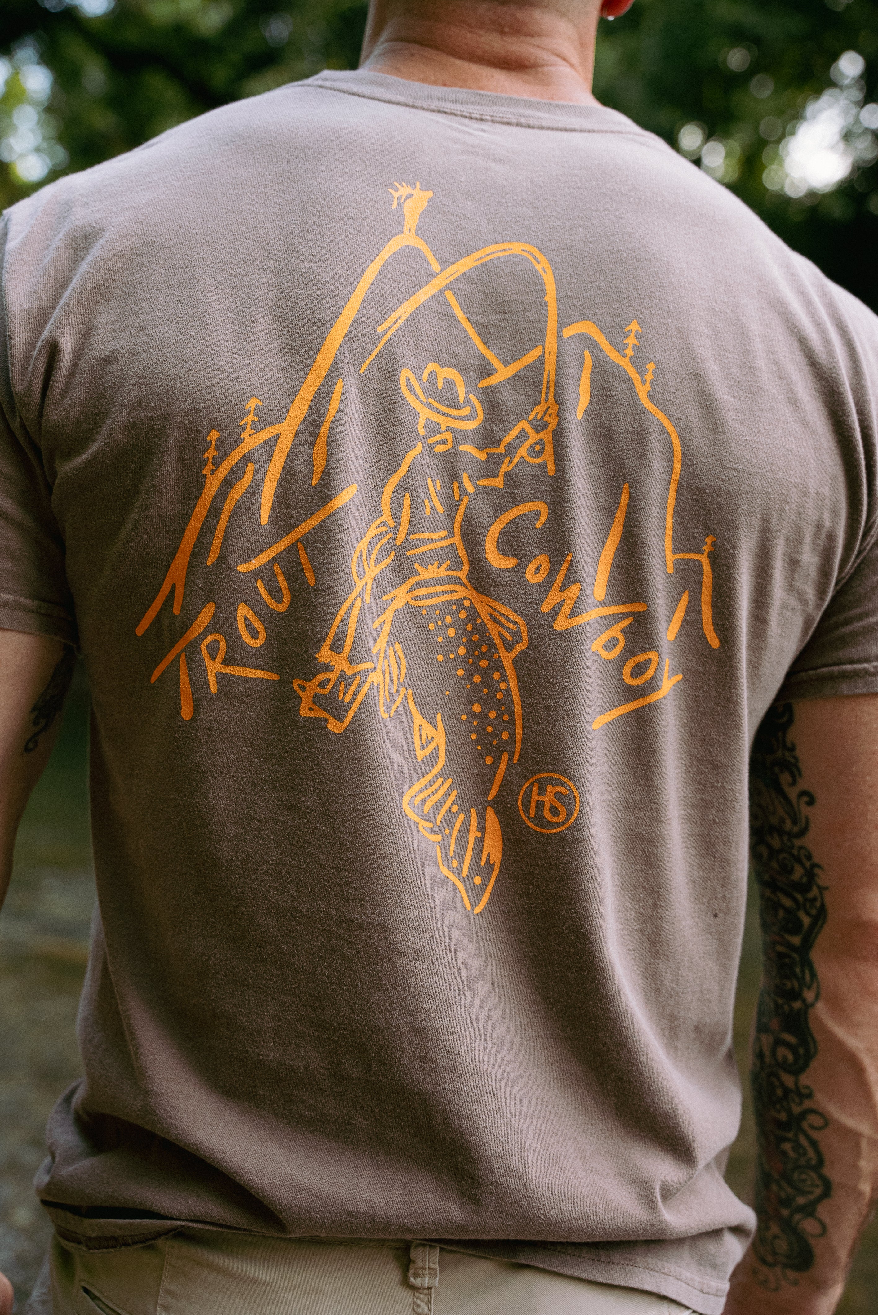 Trout Cowboy Tee