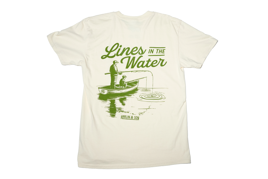 Lines in Water Tee
