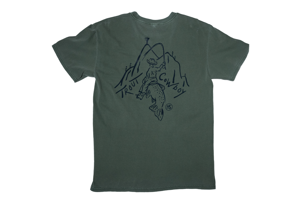 Trout Cowboy Tee