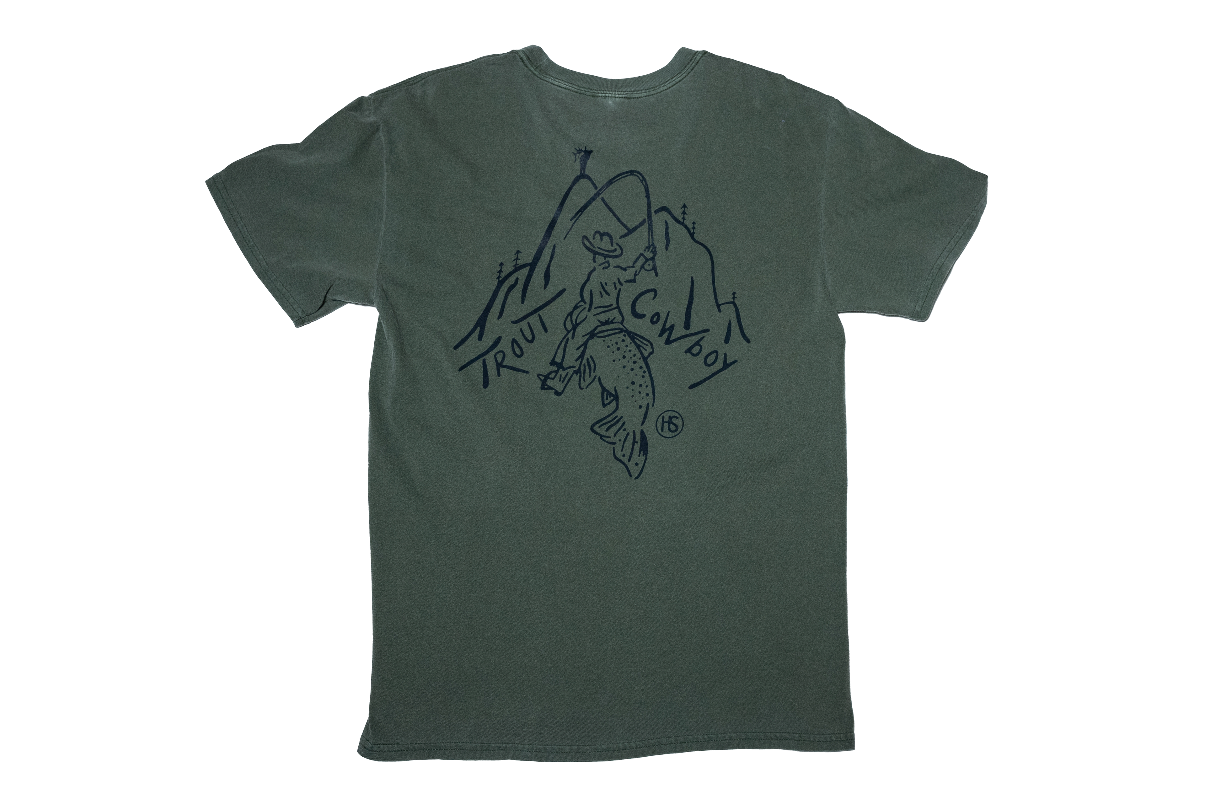 Trout Cowboy Tee