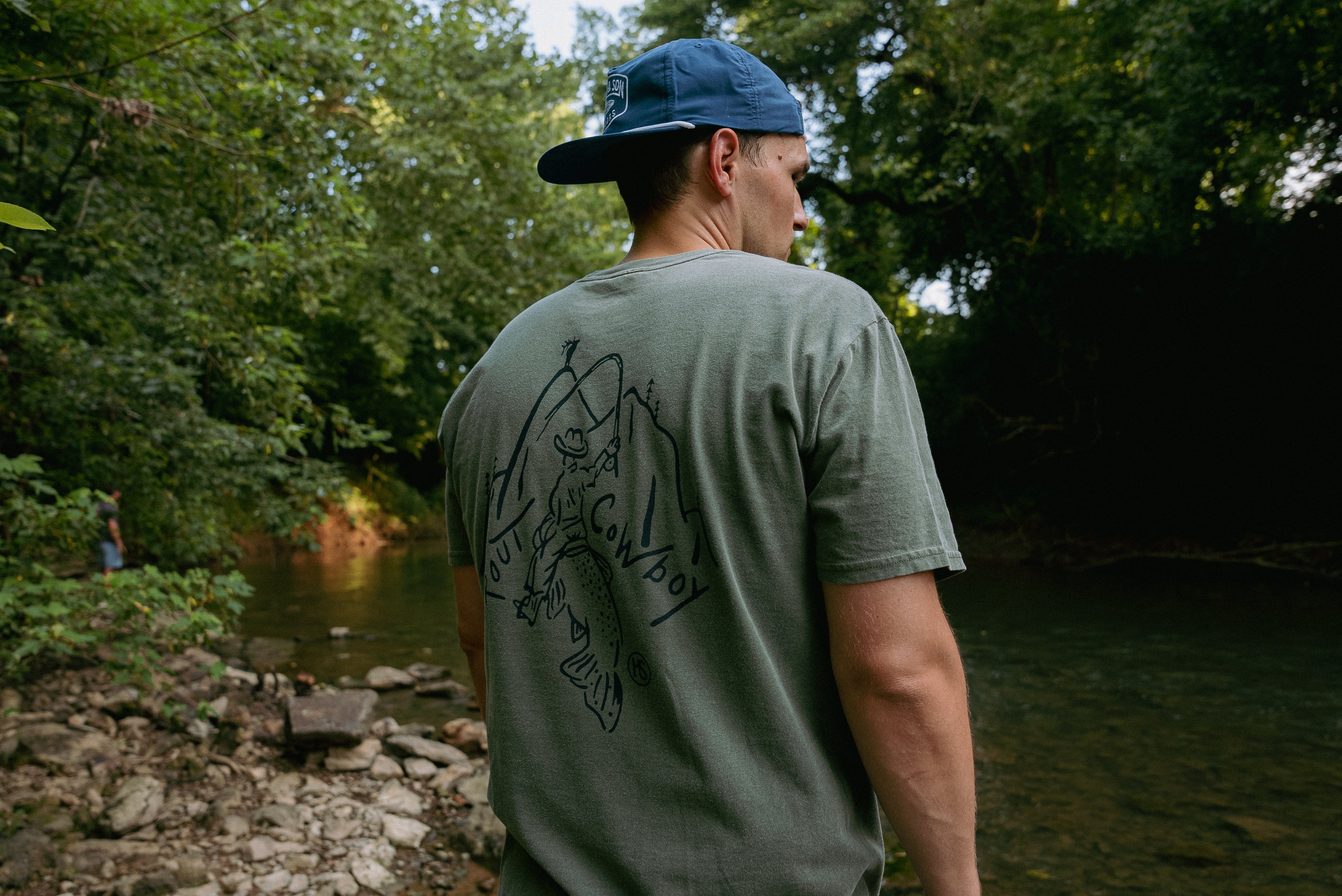 Trout Cowboy Tee