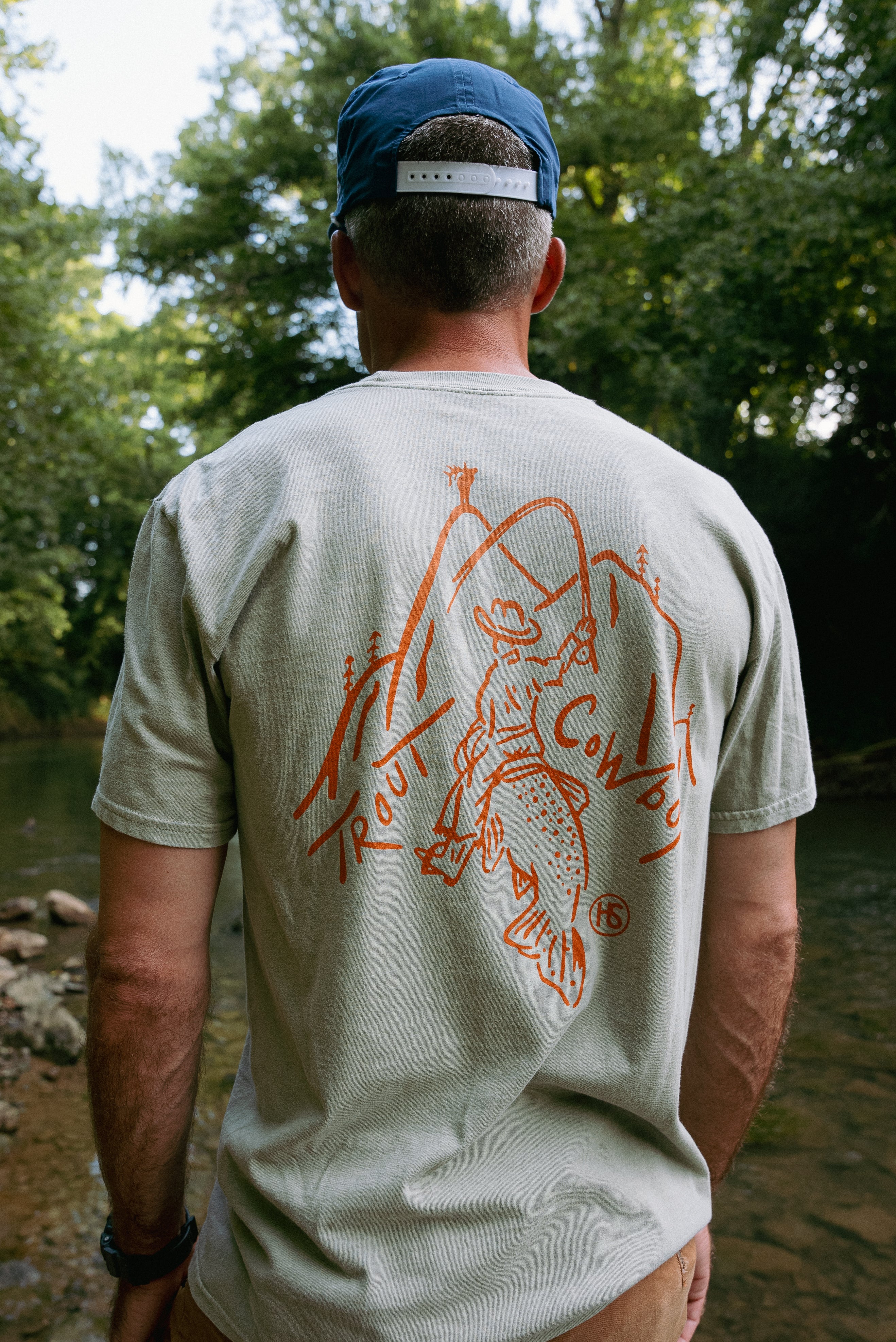 Trout Cowboy Tee